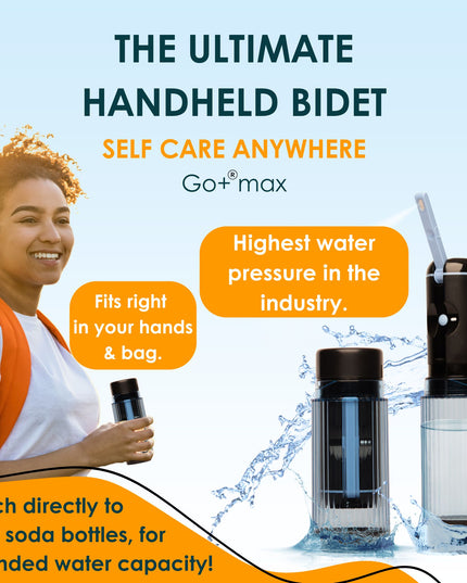 Vikken - Go+ Max - High-Capacity Portable Bidet