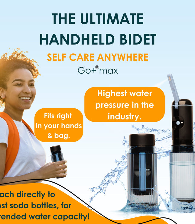 Vikken - Go+ Max - High-Capacity Portable Bidet