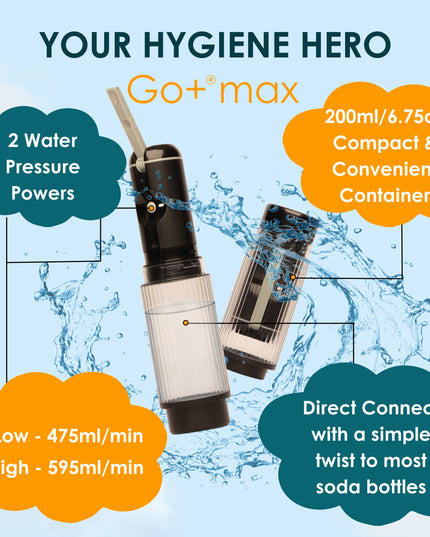 Vikken - Go+ Max - High-Capacity Portable Bidet