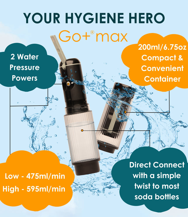 Vikken - Go+ Max - High-Capacity Portable Bidet